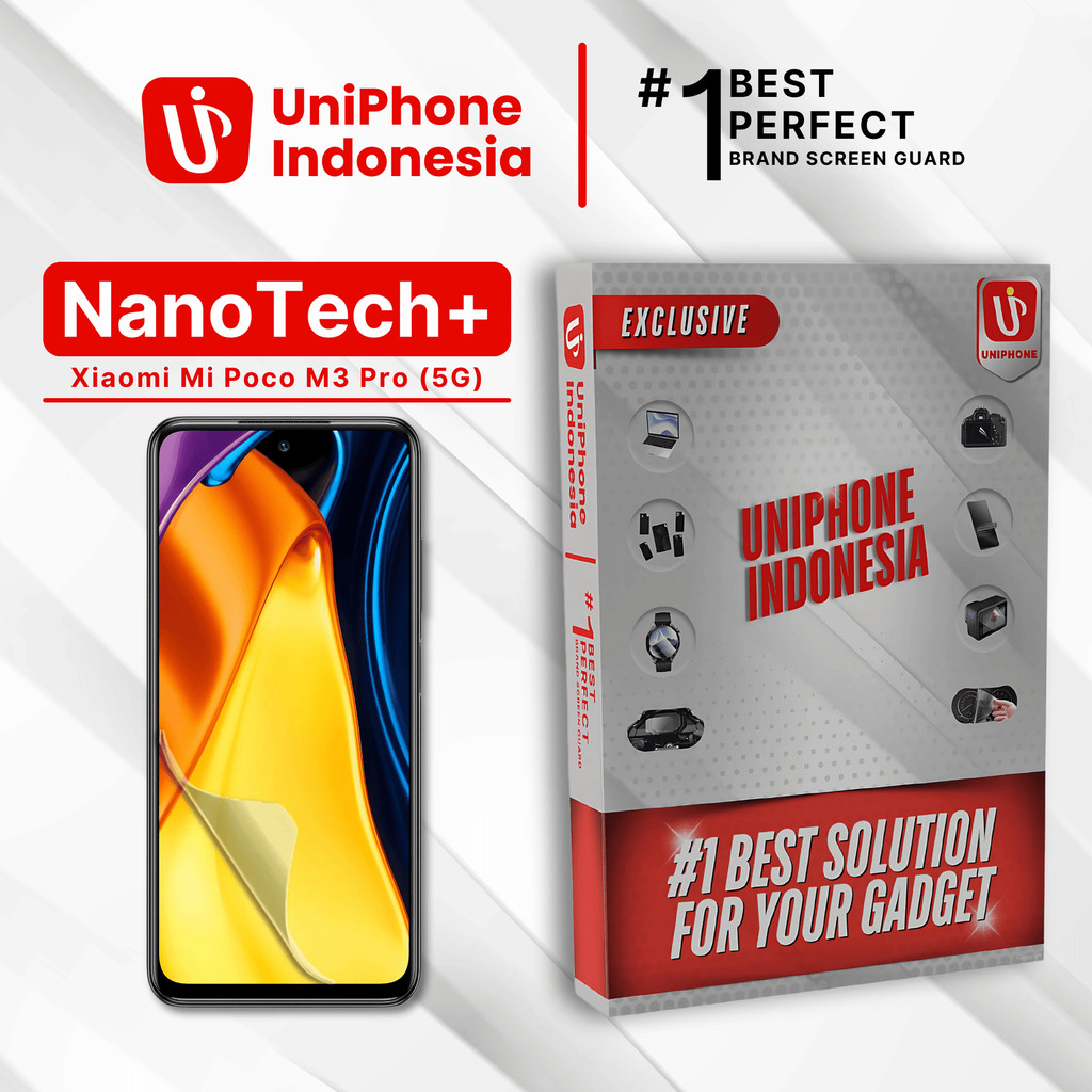UniPhon EPU BIO GENESIS Hydrogel for Xiaomi POCO M3 Pro 5G / Screen Guard (Nanotech+ 100% Recycle) P