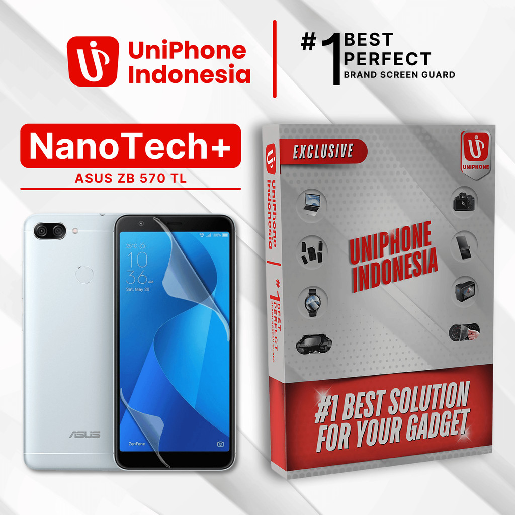 UniPhon EPU BIO GENESIS Hydrogel for ASUS ZB570TL / Screen Guard (Nanotech+ 100% Recycle) Premium Hi