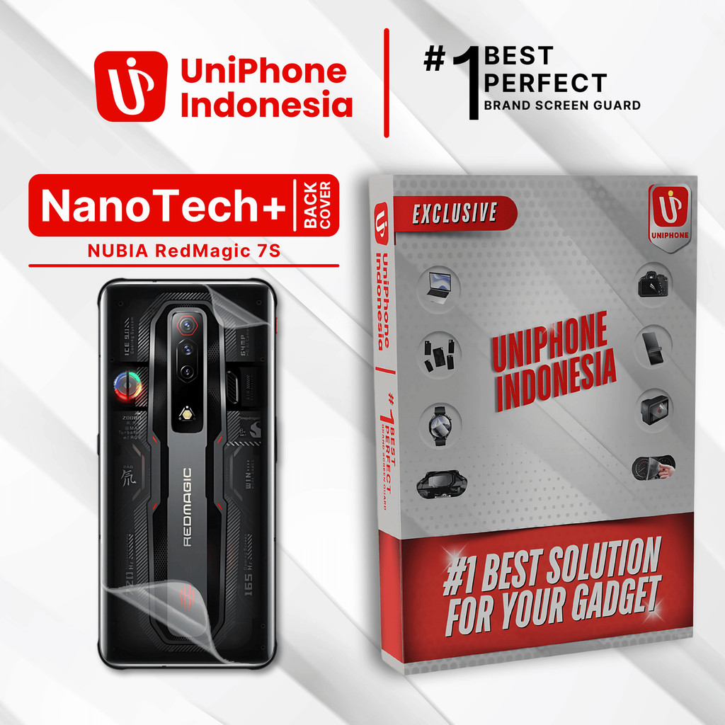 UniPhon EPU BIO GENESIS Hydrogel for Nubia Red Magic 7S / Back Cover Guard (Nanotech+ 100% Recycle) 