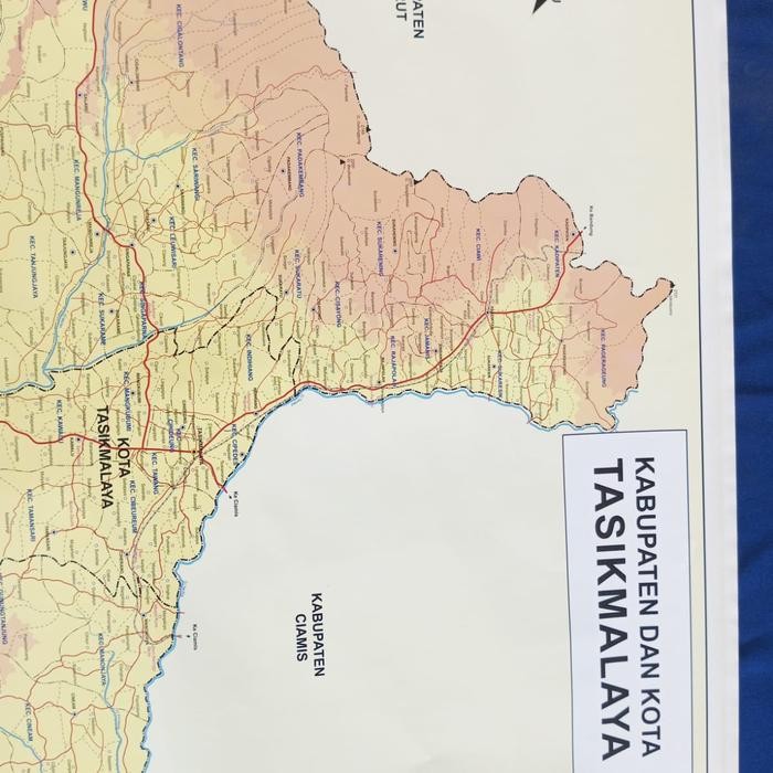 

TERBARU!!! PETA KAB DAN KOTA TASIKMALAYA PETA DINDING READY