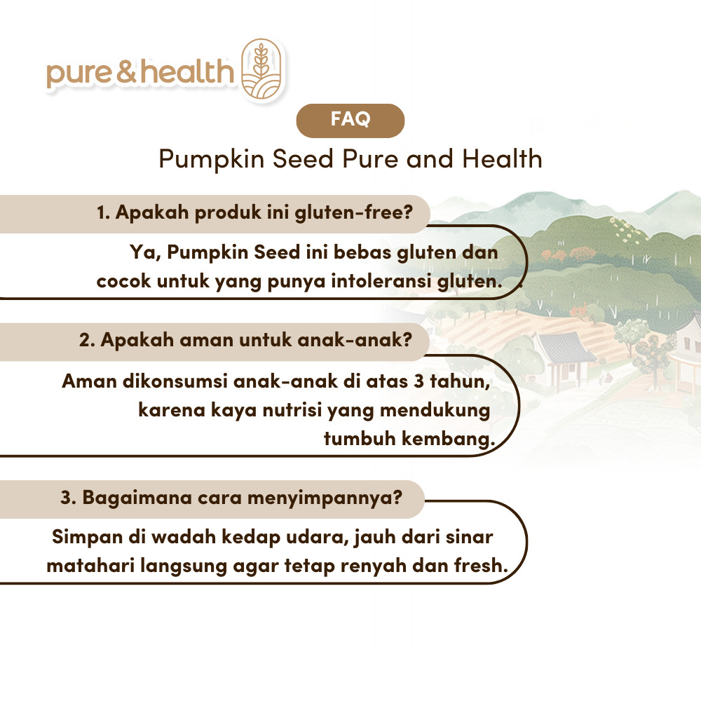 

Pumpkin Seed 1 Kg Biji Labu Renyah Organic