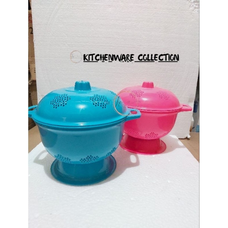 HL194 Ceting Nasi Plastik dengan Tutup Wadah Nasi Serbaguna Tempat Nasi vision Ceting Nasi PROMO