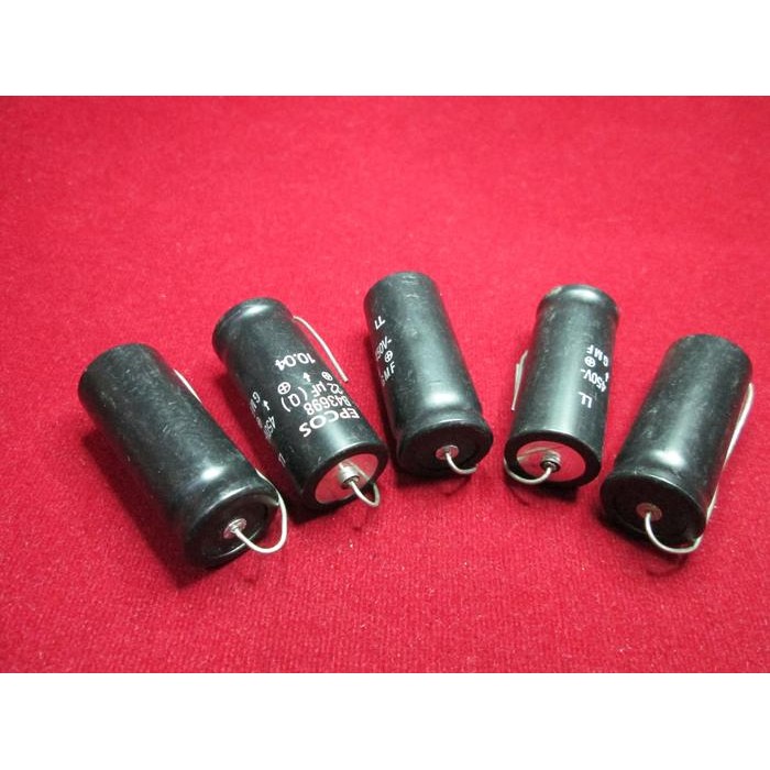 JTTOP" EPCOS ELECTROLYTIC CAPACITOR 22UF 450V AXIAL
