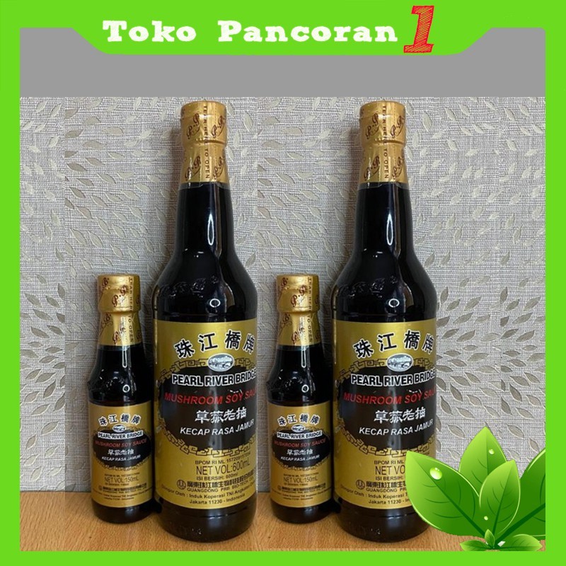 

PRB Mushroom/Soy Sauce / Pearl River Bridge /Kecap Rasa Jamur/150 ml/600 ml