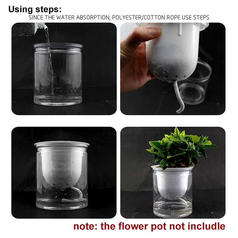 3Mm 4Mm 5Mm Self Watering Cotton Wick Rope Garden Drip Irrigation System Cord Potted Plant Flower