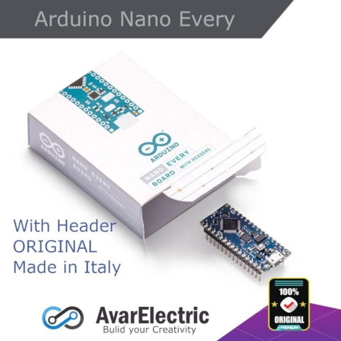 Arduino Nano Every Original Ori Asli Made in Italy With Header OG6