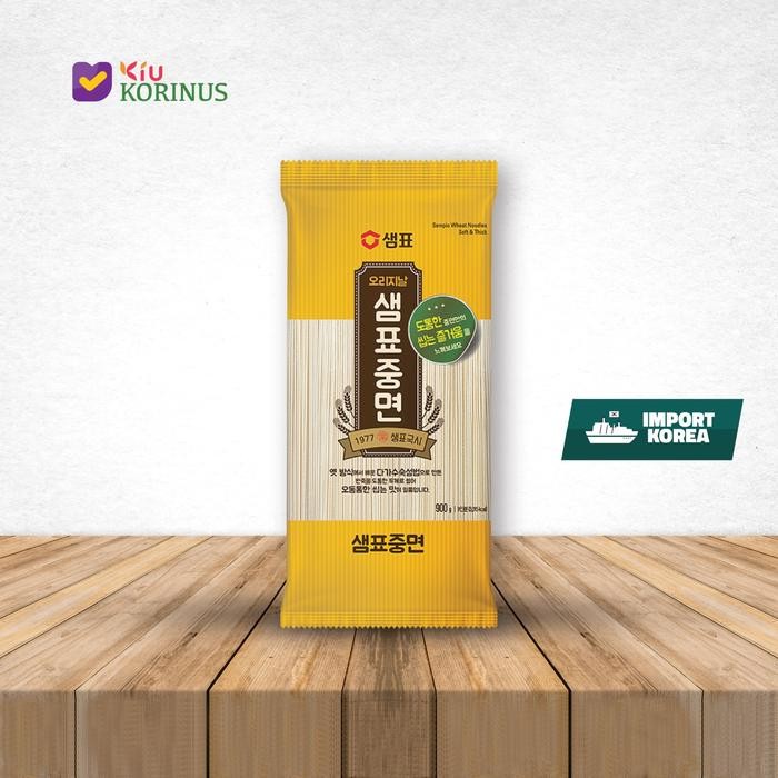 

Promo Terbatas K- Sempio Wheat Noddles Soft & Thick / Mie Kering Korea 900 Gr Aman