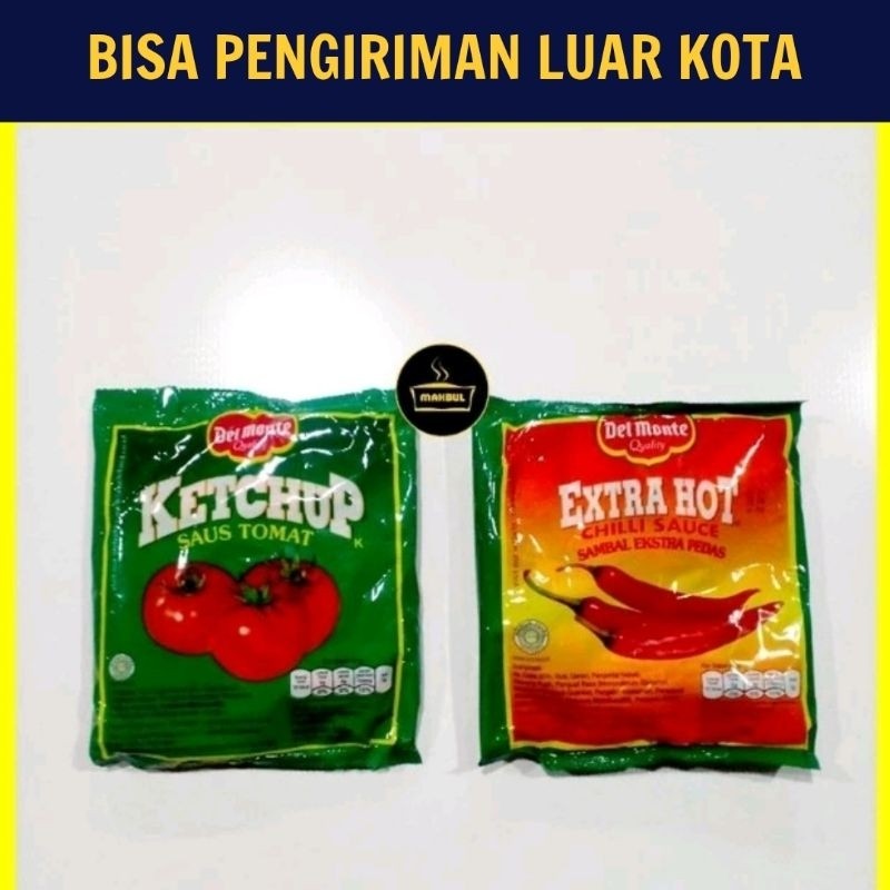 

DELMONTE / Del Monte Saus Sachet Sambal Extra Hot, Tomat isi 24