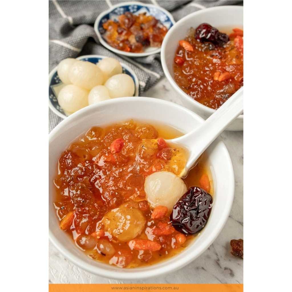 

Peach Gum Dessert SUPER A+ size PERSONAL / Single Pack untuk 1-2 cup