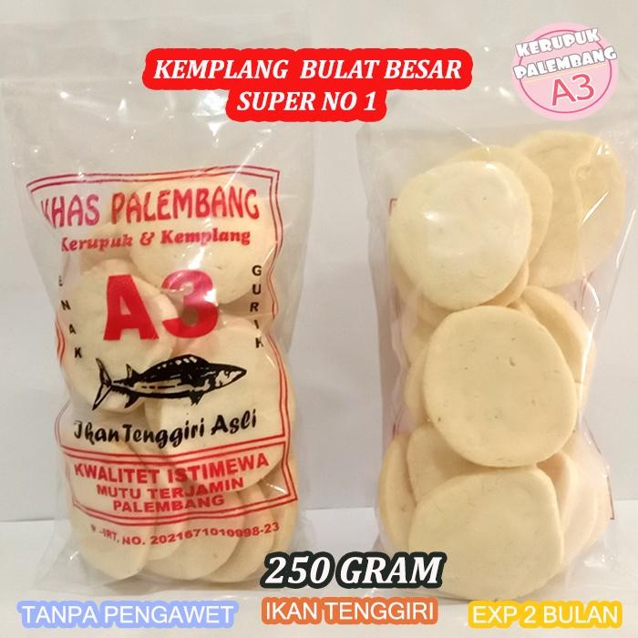

JTTOP" KEMPLANG BESAR SUPER KERUPUK BESAR SUPER IKAN TENGGIRI BULAT BESAR