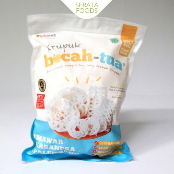 

JTTOP" KERUPUK BOCAH TUA MAWAR ORIGINAL 200GR, 500GR