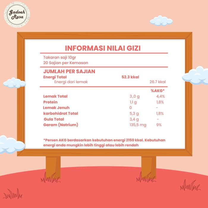 

JTTOP" ABON AYAM PREMIUM MPASI GADOEH RASA FOOD