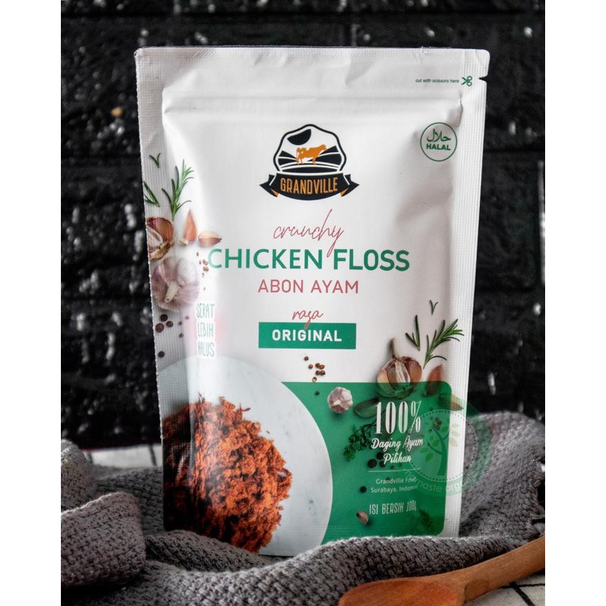 

JTTOP" GRANDVILLE - ABON AYAM CRUNCHY ORIGINAL 100GR