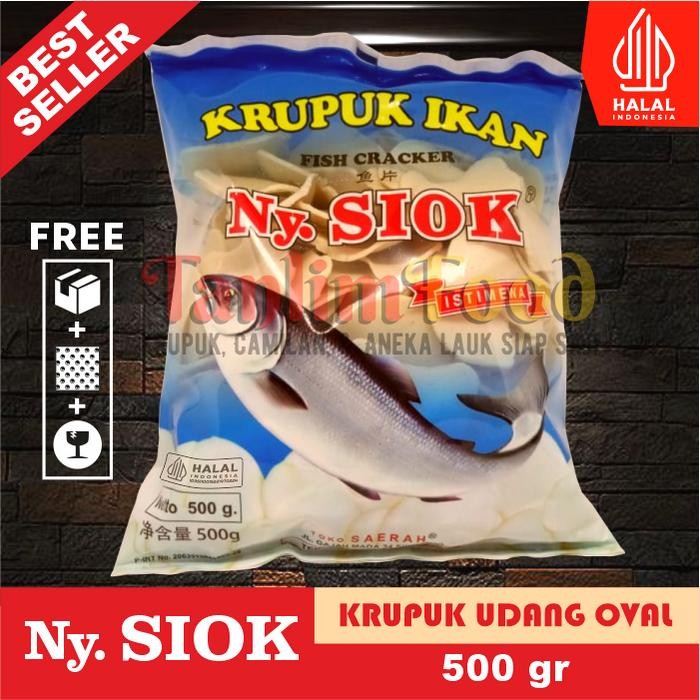 

JTTOP" KERUPUK IKAN / FISH CRACKERS ORIGINAL NY SIOK - TANLIMFOOD