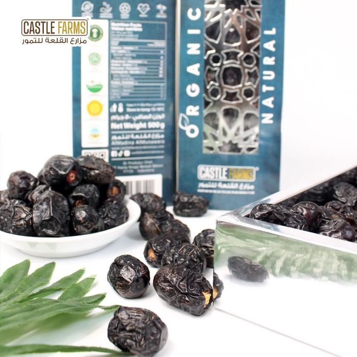 

JTTOP" KURMA AJWA PREMIUM ORGANIC 500GR - CASTLE FARMS