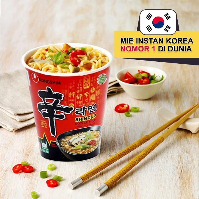 

Promo Terbatas Nongshim Shin Ramyun Spicy Cup 68G Aman