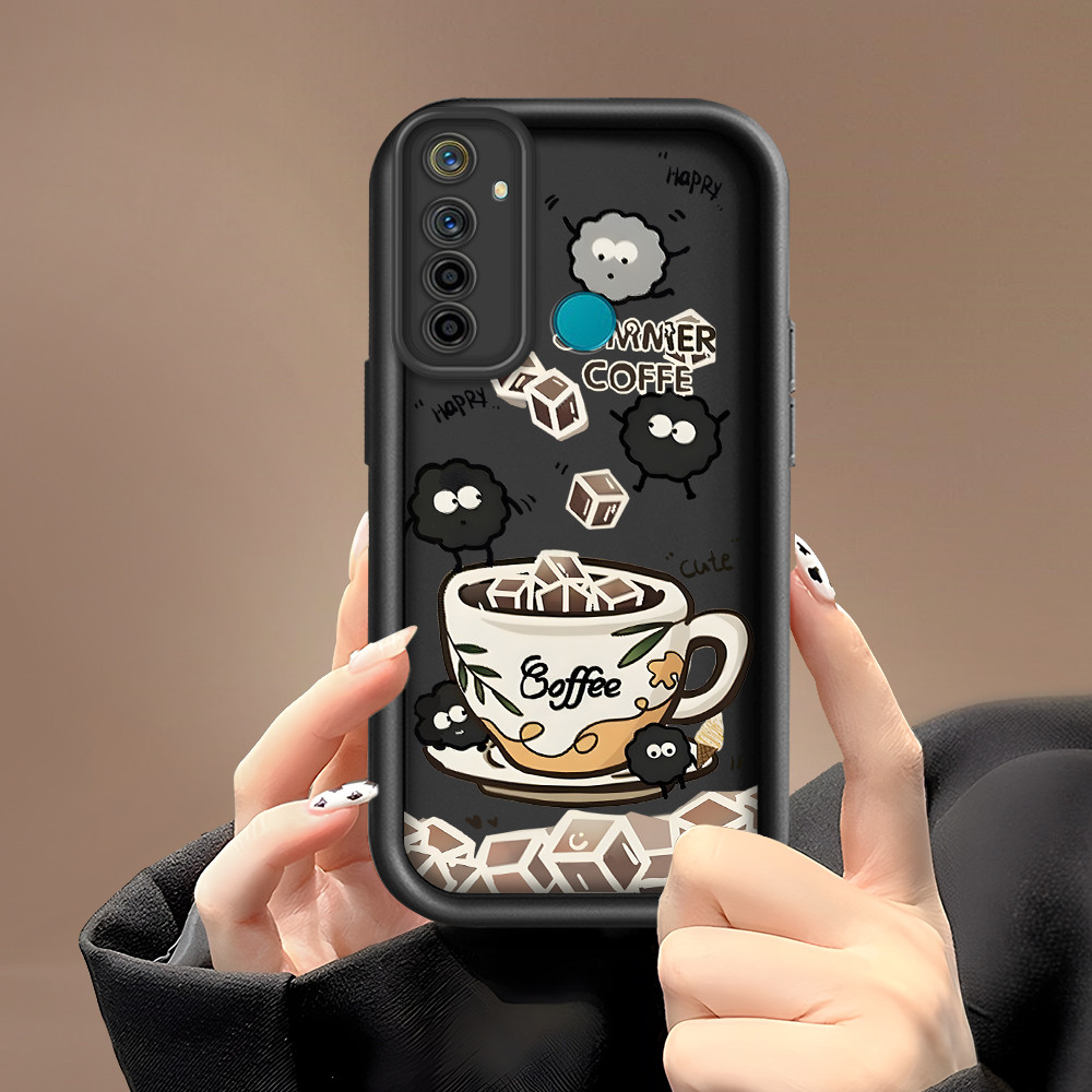 Realme 5 5i 5S 6i Softcase Hp Kesing Casing Soft Phone Case Kartun S2 0104 SS14 Melindungi Cassing
