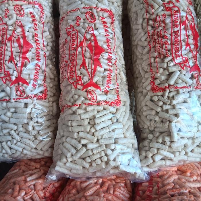 

JTTOP" L1KG KERUPUK IKAN TONGKOL SINAR L SNACK KERIPIK FOOD GURIH DAN RENYAH