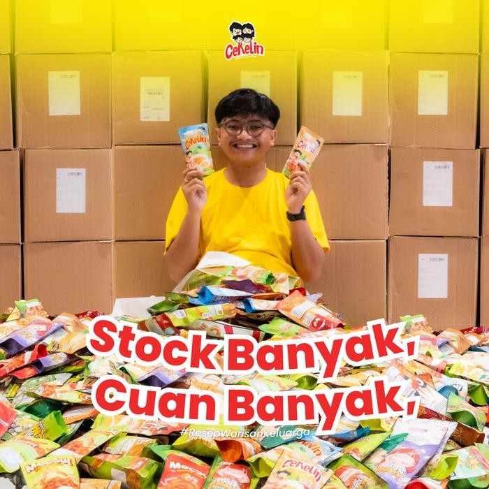 

JTTOP" CEKELIN CEMILAN PAKET PEMULA 40PCS MAKARONI MIE LIDI PILUS KERUPUK SEBLAK BASRENG KERIPIK