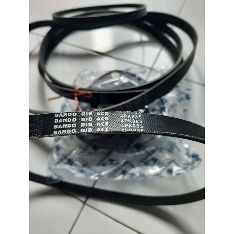 Fanbelt Alternator PowerSteering KIA Rio SF Tali Kipas Power Steering Kia Rio Bando Original