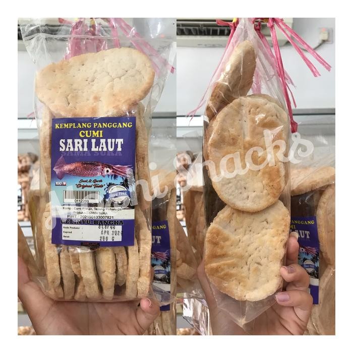 

JTTOP" KEMPLANG PANGGANG CUMI SARI LAUT 200GR / KEMPLANG PANGGANG BANTET