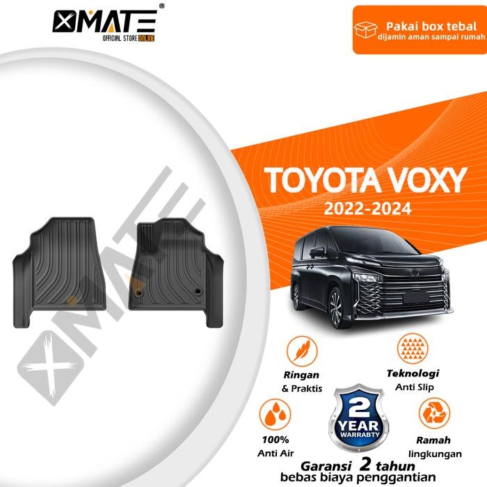 Karpet Mobil 3D Toyota Voxy2022-2024 Karpet Mobil Premium Tpe Anti-Slip Dan Awet Dipakai, Aksesoris