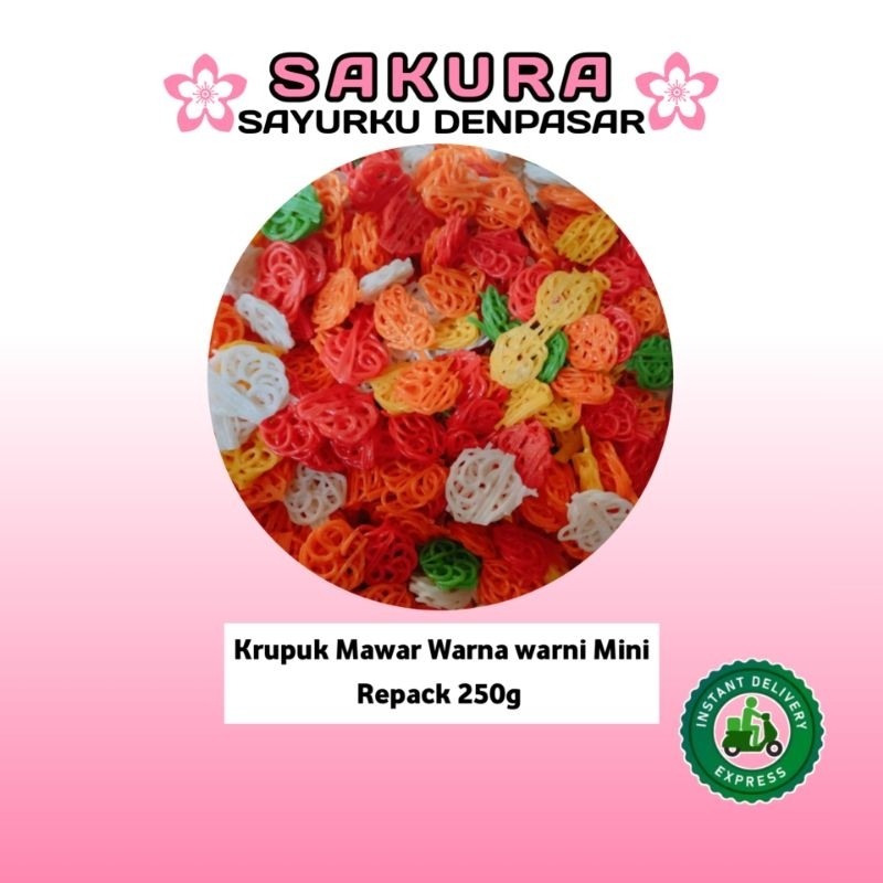 

Restokobar Krupuk Mawar Warna Warni 250Gr - Sakura
