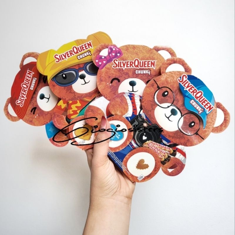 

Omahjajanan !! Limited Edition Silverqueen Chunky Bear Silver Queen Beruang Coklat Valentine