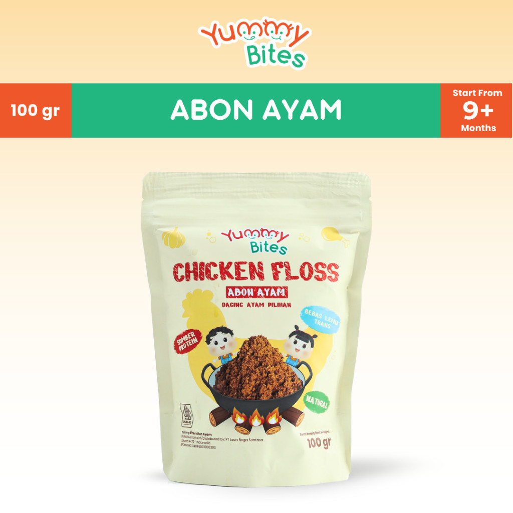 

Omahjajanan [Nikita Willy Exclusive] Yummy Bites Abon Mpasi & Anak 100 Gr [Abon Ayam, Abon Sapi] -
