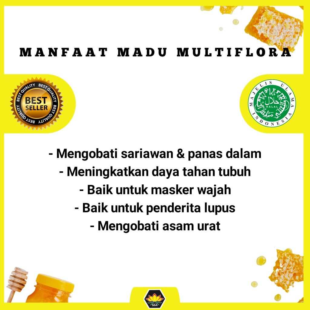 

Sega Tungtung Madu Peras Murni Botol 500 Gram ( Raw Honey ) Free Dus Box