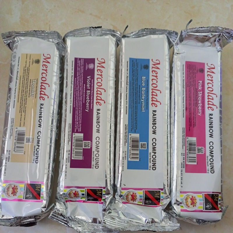 

Eumsig Mercolade Coklat Batang Warna-Warni 150Gr Premium