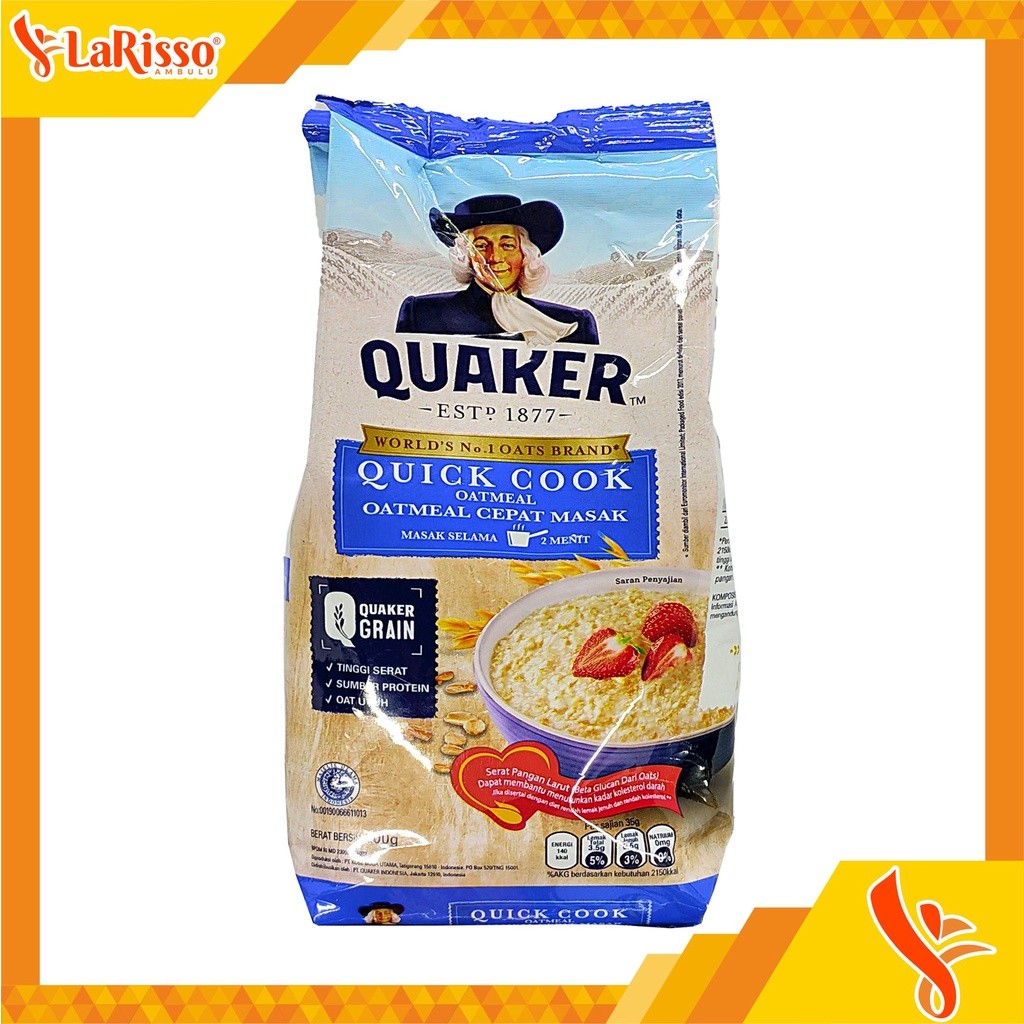 

Sega Tungtung Quaker Oatmel 200Gram All Varian