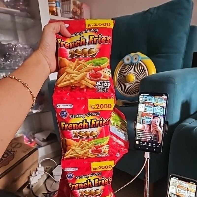 

Sega Tungtung Tic Tic Bawang / French Fries / Bebeto / Tiztoz Isi 10 Pcs