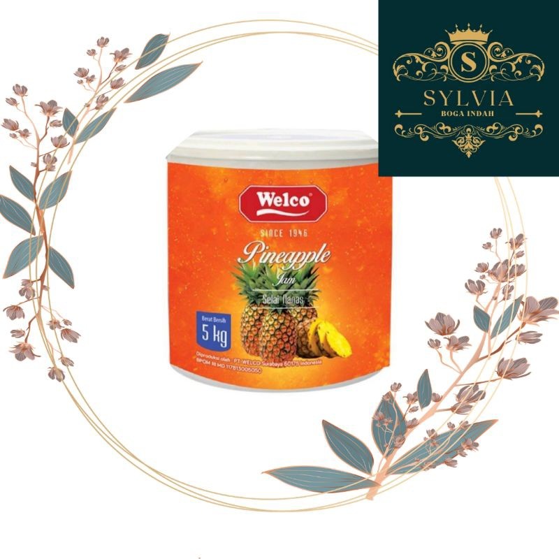 

Sega Tungtung Welco Nanas Selai Filling 250 Gr Repack