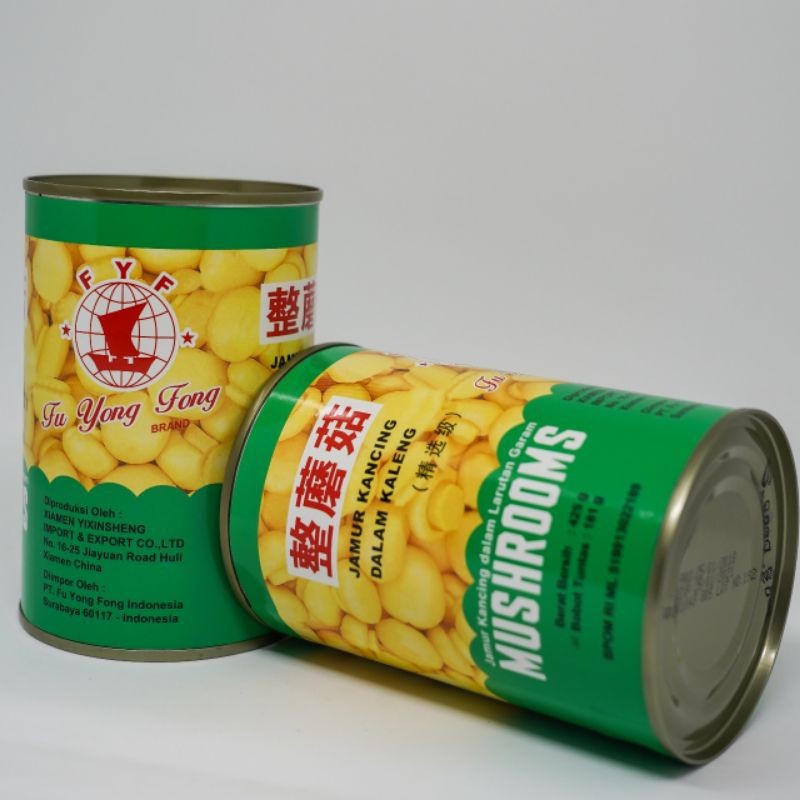 

Sega Tungtung Fyf Mushroom 425 Gr (Besar) -Jamur Kancing