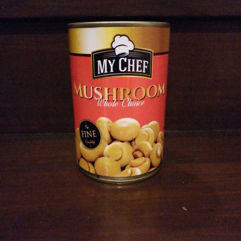 

Sega Tungtung My Chef Jamur Kancing Kaleng 425Gr Mushroom Champingon Jamur Kaleng