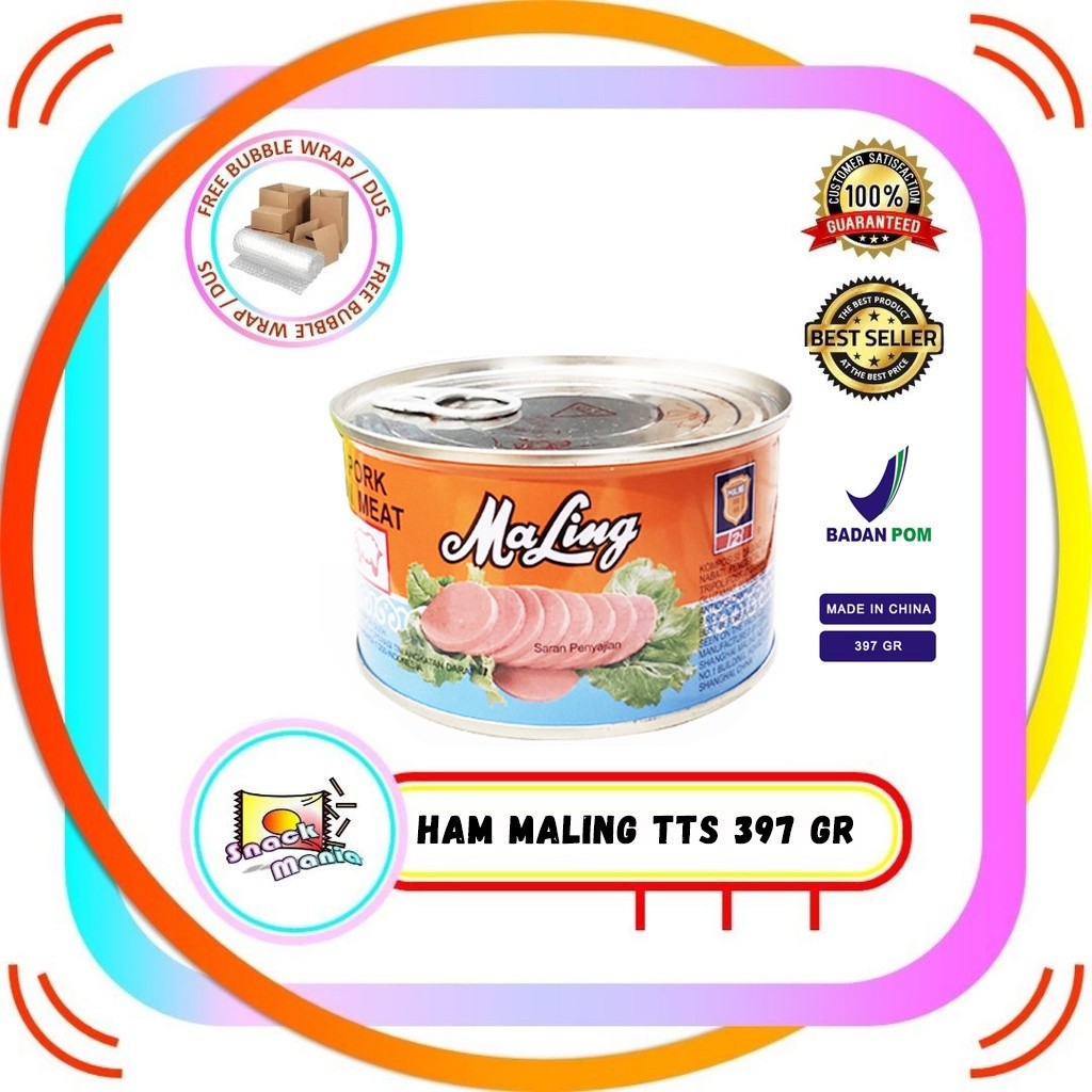 

Sega Tungtung Ham Maling Tts 397 Gr - Pork Ham Meat Ujanruk Ujanrou