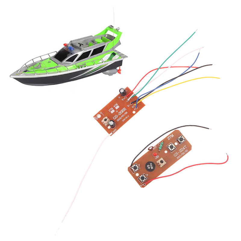 IMPORT 1 Set Circuit Board 40M 4CH PCB Receives Controller Module For RC Car Accessories DIY RC
