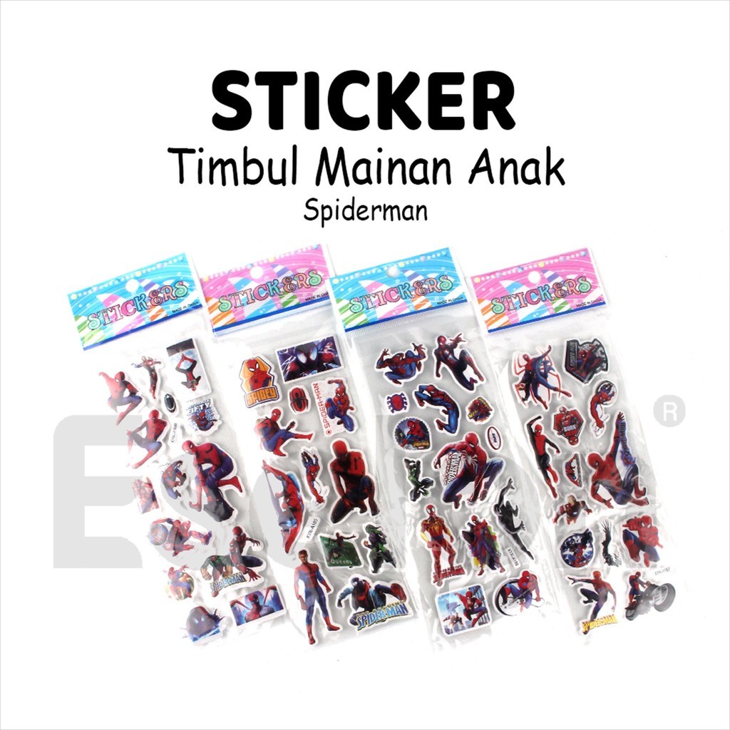 

STIKER ANAK TIMBUL / STIKER MAINAN TEMPEL /STIKER KARAKTER