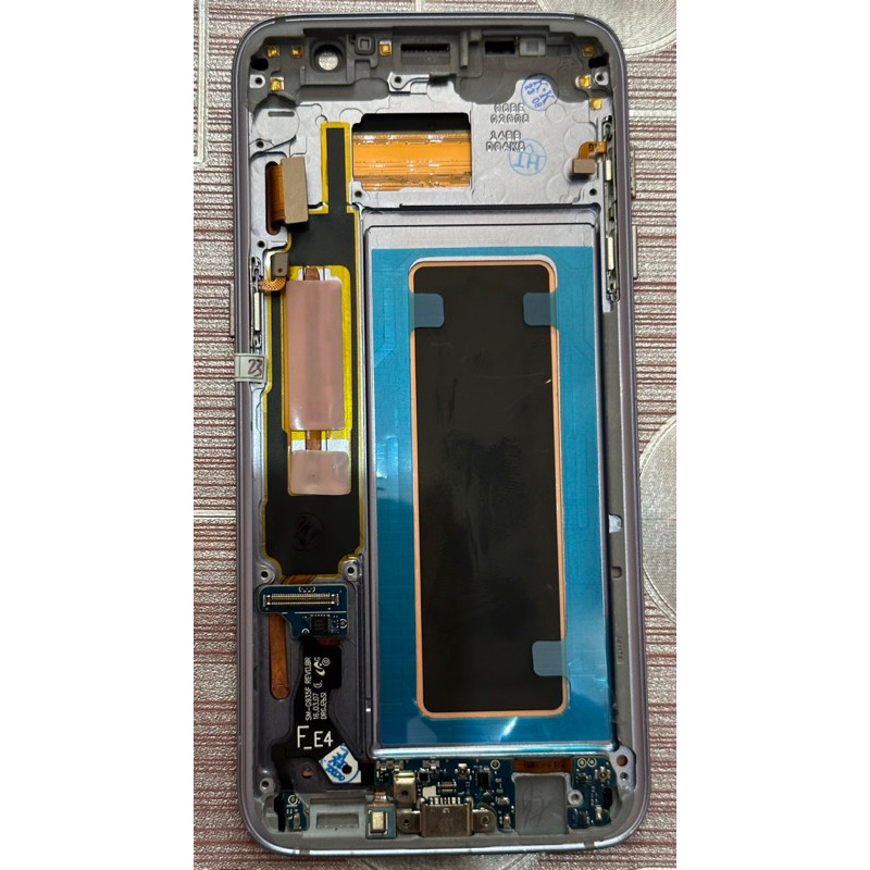 Holahalo Cell Lcd Touchscreen+Frame Samsung S7 Edge Sm-G935 Original Oled Black/Gold