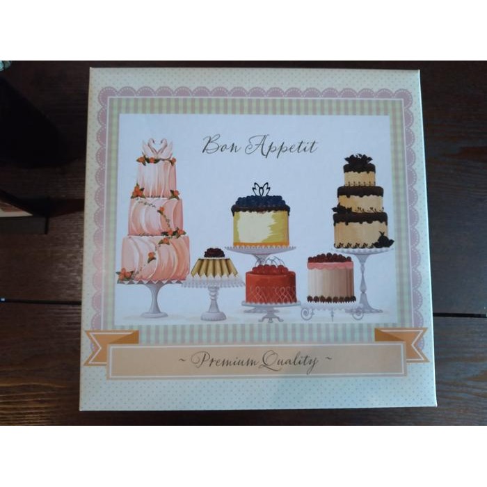 

Cake Box Kotak Kue Dus Tart Kemasan Kue Ukuran 28 X 28 X 18 Cm Kardus