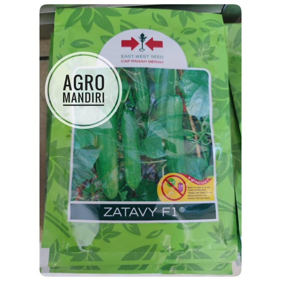 

Terlaris Benih Bibit Timun Zatavy F1 20 Gram Tahan Virus Keriting Kemasan Asli Pabrik Cap Panah