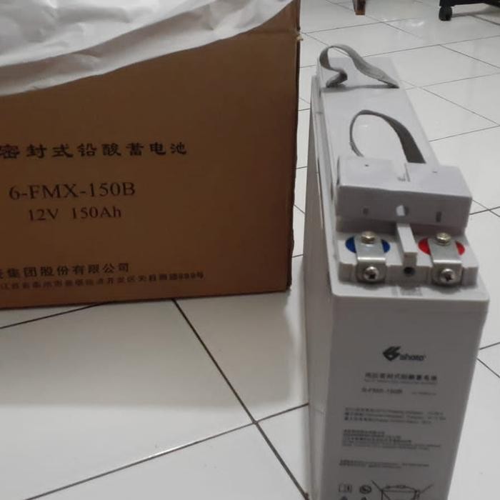 Battery Vrla Merk Shoto 150Ah 12Vlt, Unit Baru