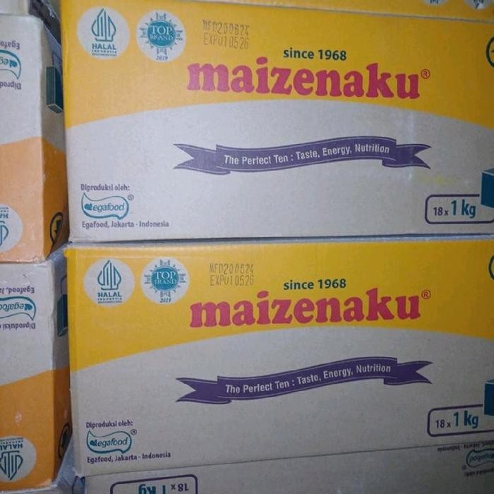 

Terlaris Tepung Maizena 1 Kg Maizenaku Karton 1Kg Isi 18Pcs Grosir Ready