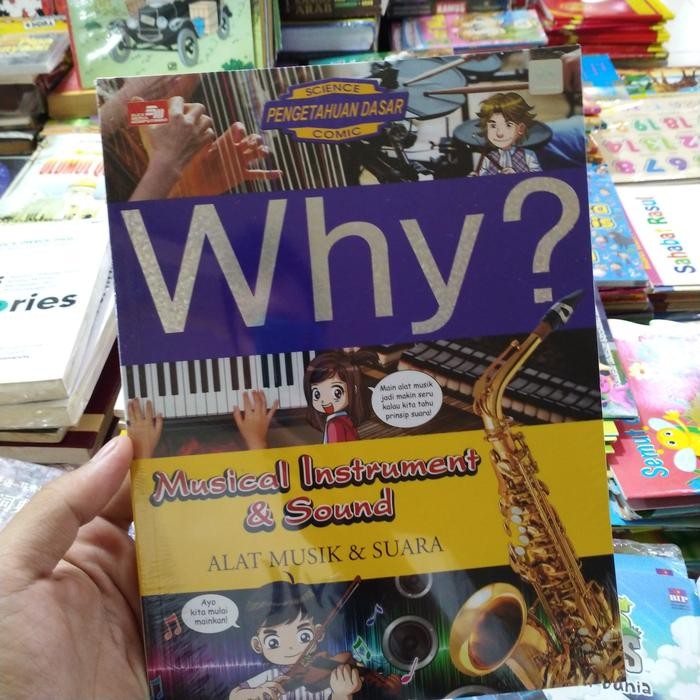 

TERLARIS buku why musical instrument and sound alat musik dan suara SALE