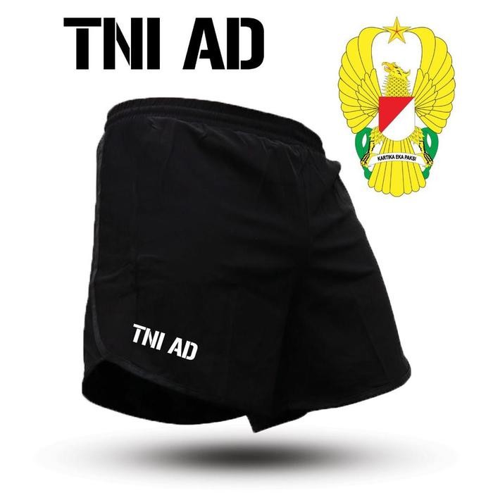 PREMIUM CELANA LARI PRIA / CELANA OLAHRAGA TNI AD / CELANA PENDEK TNI