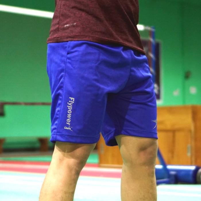 PREMIUM celana badminton pria kolor pendek sport olahraga