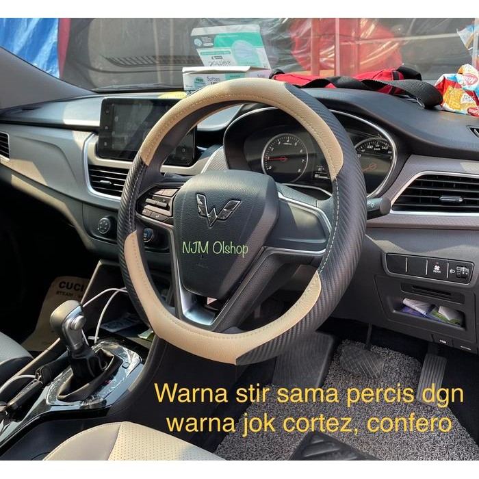 PREMIUM Sarung stir mobil wuling confero - cortez - almaz / cover stir wuling