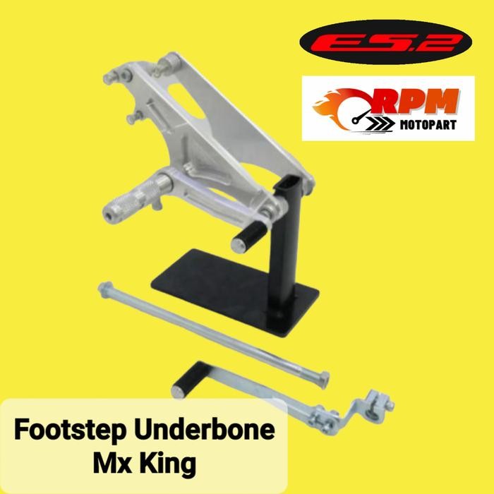 PREMIUM Footstep Underbone Es2 Es.2 Mx King Mx New 135 Original Es2 Racing