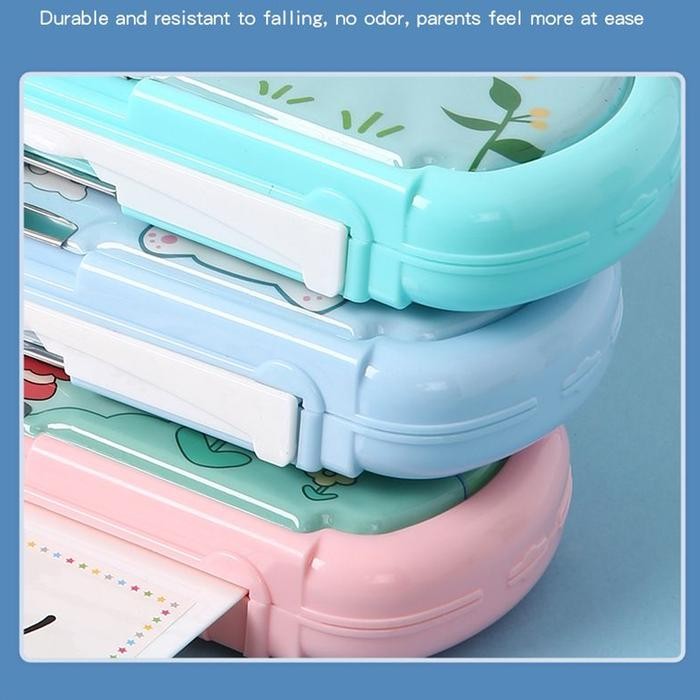 

Siswa Sekolah Dasar Kreatif Multi -Fungsional Kotak Alat Tulis Dengan Papan Tulis Lucu -Nilai Tinggi